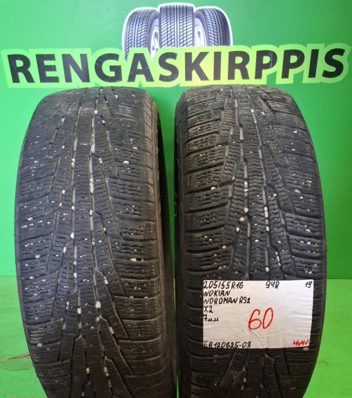 205/55R16 Nokian Nordman RS1 94R kitka 7mm / 4V41