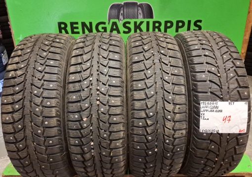 195/65R15 Lappi Isjärv lappi Jää-Ahma 95T nasta 7-8mm / 2P12