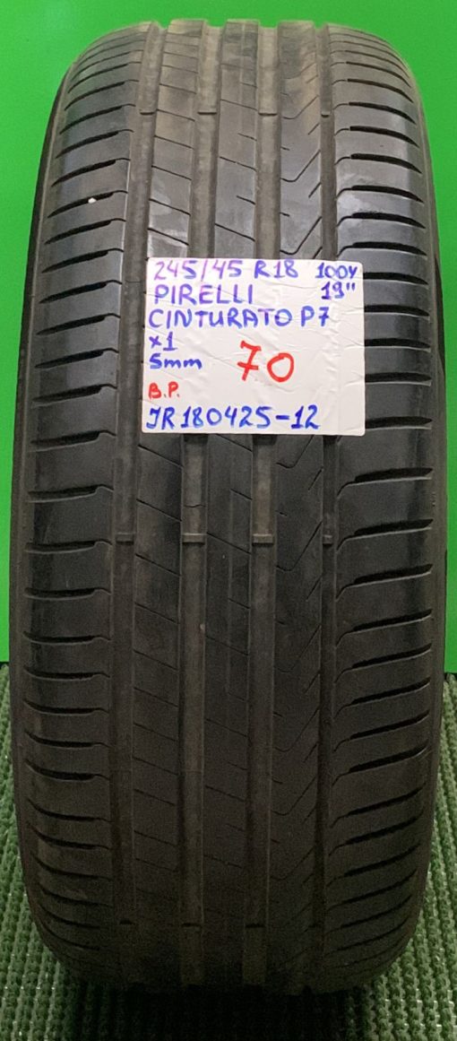245/45R18 Pirelli Cinturato P7 100Y kesä 5mm / 5V10-1