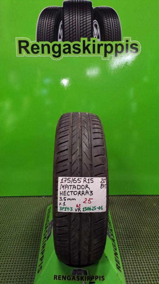 175/65R15 Matador Hectorra 3 84T kesä 3,5mm / 3P14-3