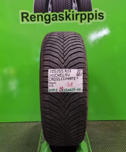 215/55R17 Michelin Cross Climate 2 98W kesä 4mm / 2V11-1