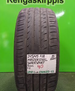 245/45R18 Mastersteel Super Sport 100W kesä 5mm / 2P12-1