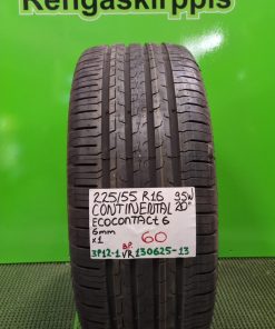 225/55R16 Continental EcoContact 6 95W kesä 6mm / 3P12-1