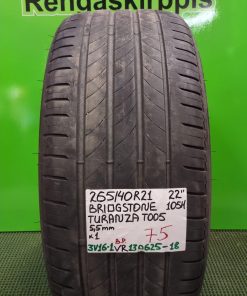265/40R21 Bridgestone Turanza T005 105H kesä 5,5mm / 3V16-1