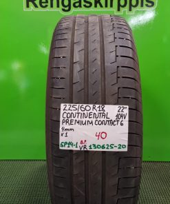 225/60R18 Continental PremiumContact 6 104V kesä 4mm / 5P14-1