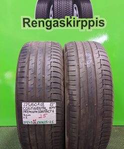 225/60R18 Continental PremiumContact 6 104V kesä 3mm / 3P14-3