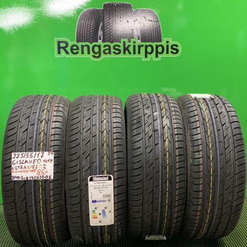 225/55R17 Gislaved Ultra Speed 2 101Y kesä ajamattomat / 3P14-2