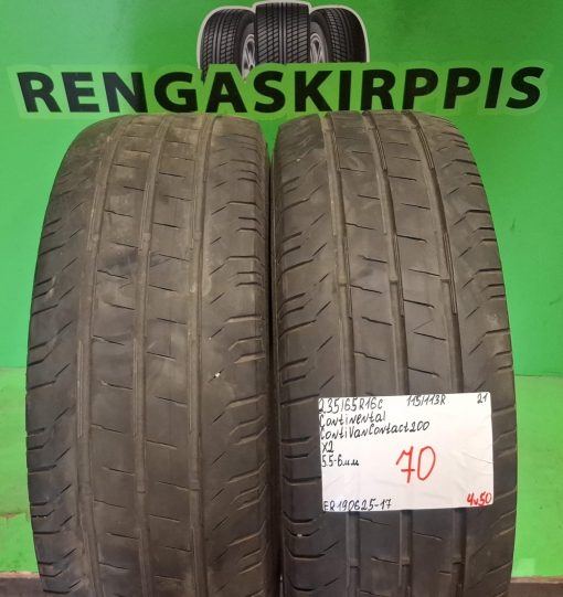 235/65R16C Continental ContiVanContact 200 115/113R kesä 5,5-6mm / 4V50