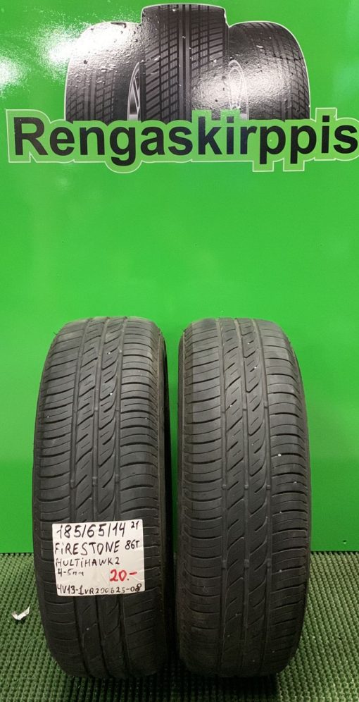 185/65R14 Firestone Multihawk 2 86T kesä 4-5mm / 4V13-1
