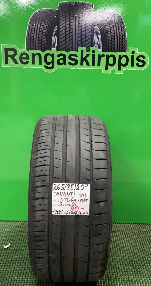 265/35R20 Davanti Protoura Sport 99Y kesä uudenveroiset / 4V11-1