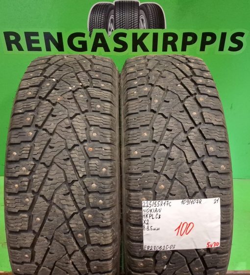 225/55R17C Nokian HKPL C3 109/107R nasta 8-8,5mm / 5V30