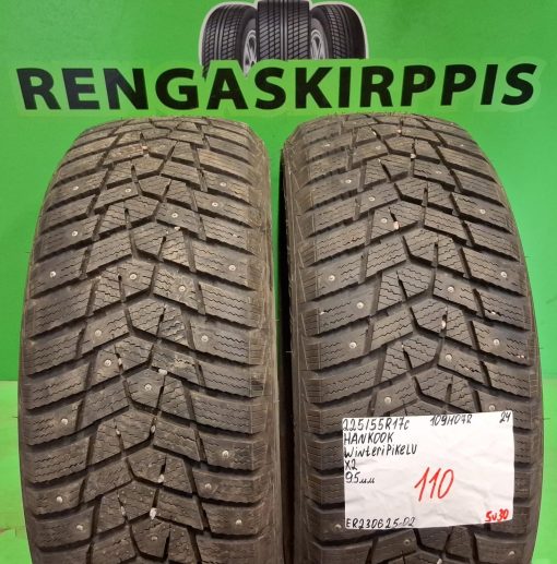 225/55R17C Hankook Winter IPike LV 109/107R nasta 9,5mm / 5V30