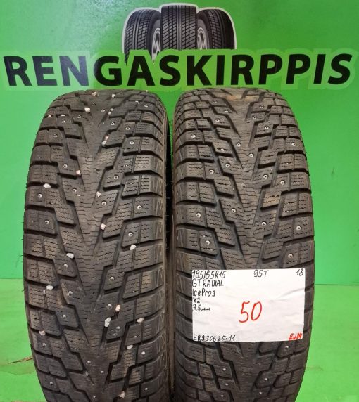 195/65R15 GT Radial IcePro 3 95T nasta 7,5mm / 2V34