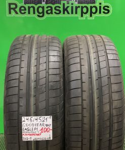 245/45R21 GoodYear Eagle Asymmetric F1 104Y kesä ajamattomat / 3V7-3
