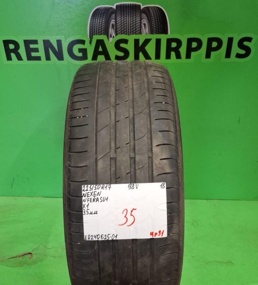 225/50R17 Nexen NFera SU1 98V kesä 3,5mm / 4P31