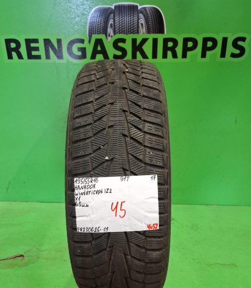 195/55R16 Hankook Winter ICept IZ2 91T kitka 6,5mm / 4V52