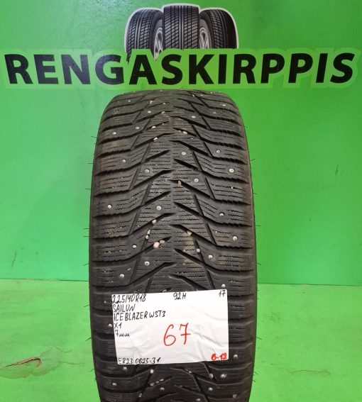 225/40R18 Sailun Ice Blazer WST3 92H nasta 7mm / 6-12