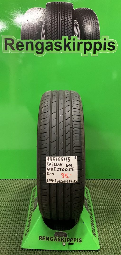 195/65R15 Sailun Atrezzo Elite 91H kesä 6mm / 1P9-1