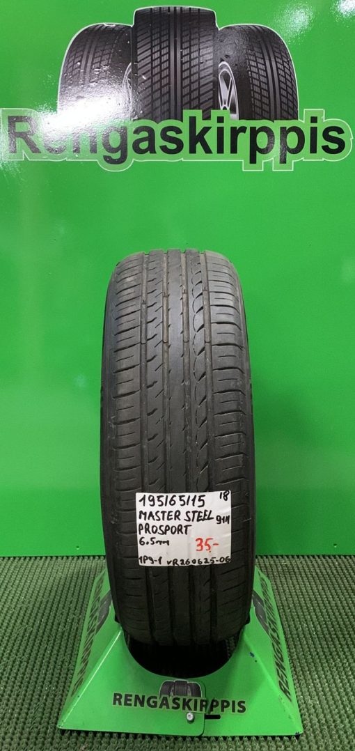 195/65R15 Master Steel ProSport 91H kesä 6,5mm / 1P9-1