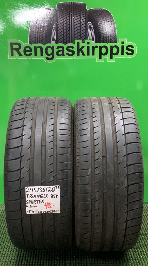 245/35R20 Triangle Sportex 95Y kesä 4,5mm / 1P9-1