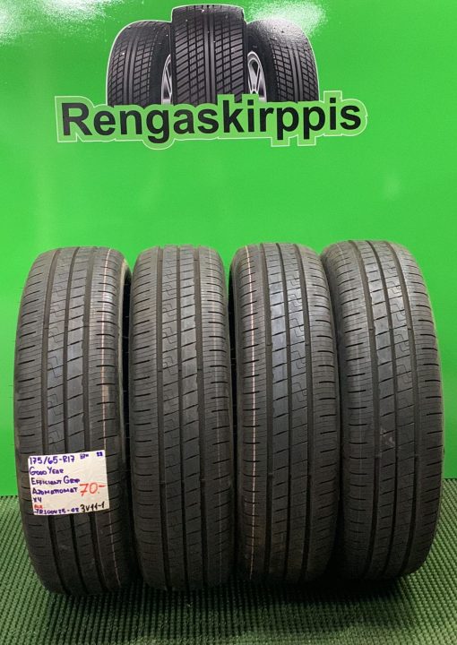 175/65R17 GoodYear EfficientGrip 87H kesä ajamattomat / 3V11-1