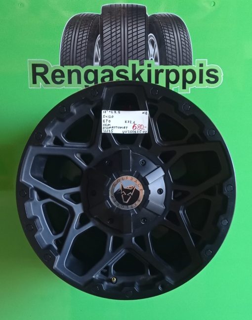 17" 5x120 ET0 K72,6 17"x8,5 Oem ajamattomat / H135
