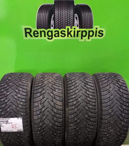 225/50R17 Nankang Ice Activa SW8 98T nasta 8mm / 3P16-1