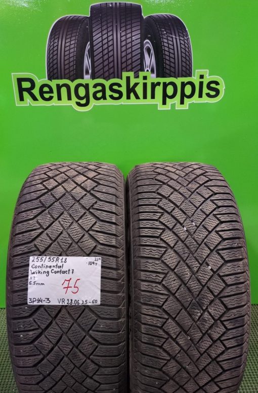 255/55R18 Continental VikingContact 7 109T kitka 6,5mm / 3P14-3