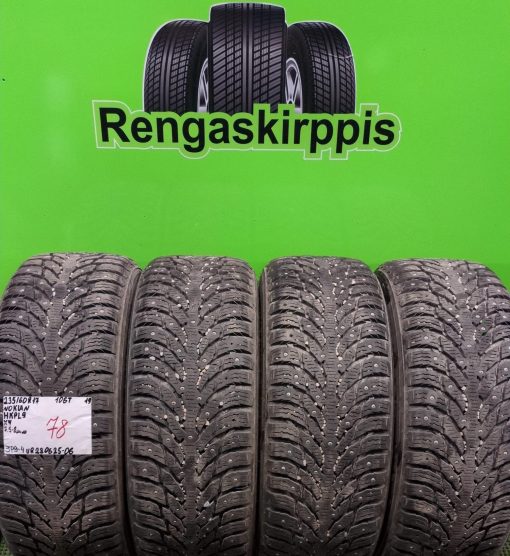 235/60R17 Nokian HKPL 9 106T nasta 7,5-8mm / 3P9-4