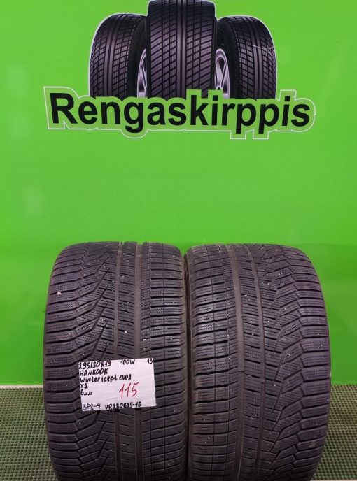 295/30R19 Hankook Winter ICept Evo 2 100W kitka 6mm / 3P8-4