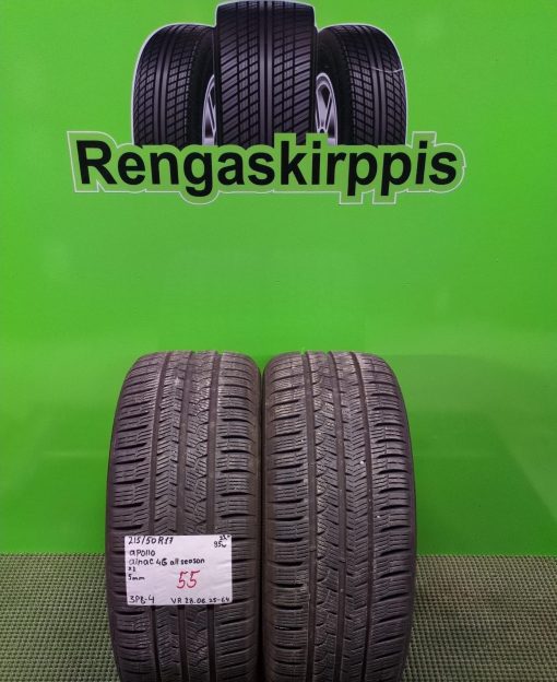 215/50R17 Apollo Alnac 4G All Season 95W kitka 5mm / 3P8-4