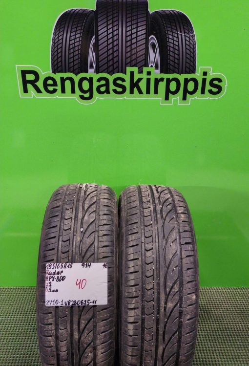 195/65R15 Radar RPX-800 91H kesä 6,5mm / 2V10-1