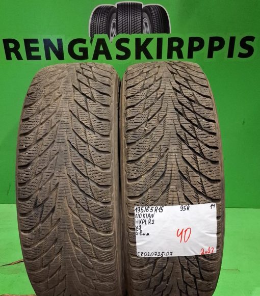 195/65R15 Nokian HKPL R2 95R kitka 5-6mm / 2V23