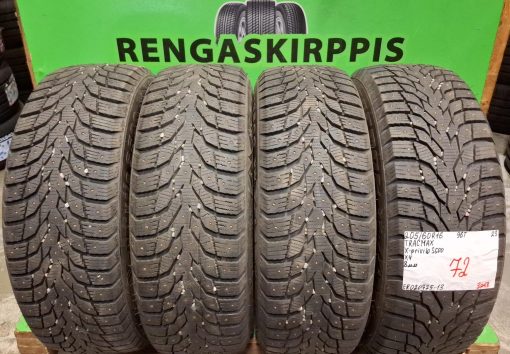 205/60R16 Tracmax X-Privilo S500 96T nasta 8mm / 3P13