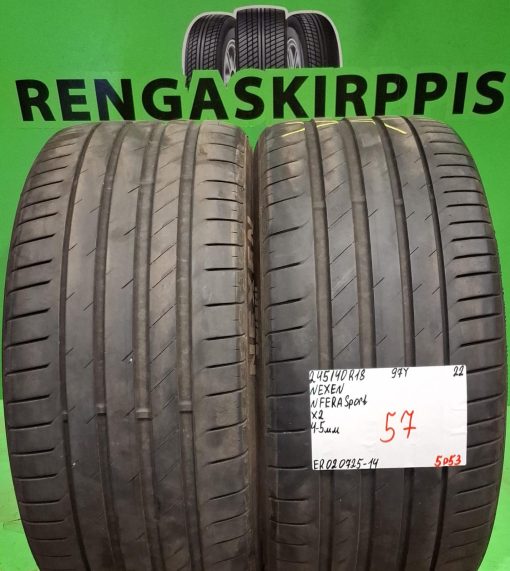 245/40R18 Nexen NFera Sport 97Y kesä 4-5mm / 5P53