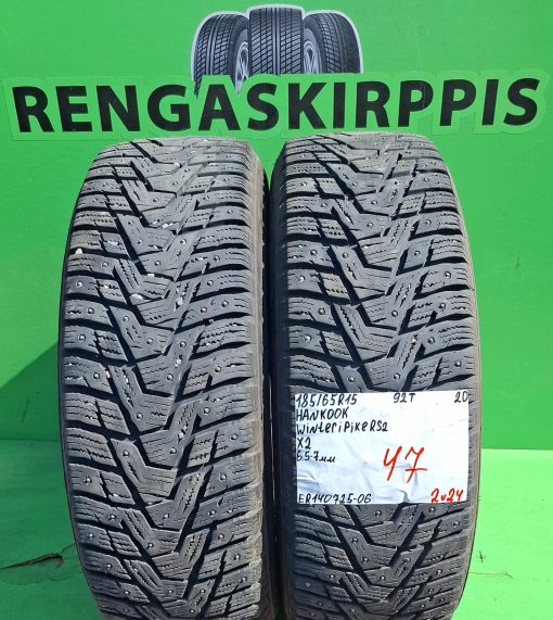 185/65R15 Hankook Winter IPike RS2 92T nasta 6,5-7mm / 2V24