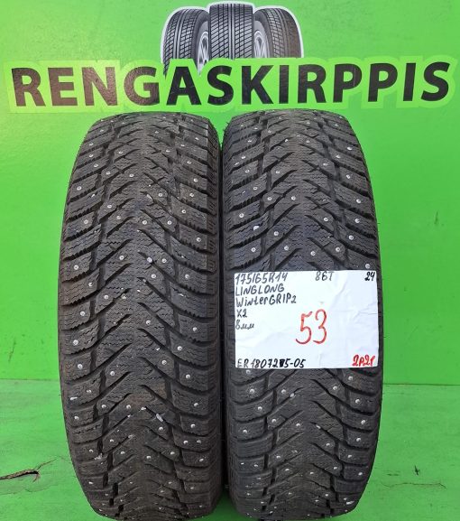 175/65R14 LingLong Winter Grip 2 86T nasta 8mm / 2P21