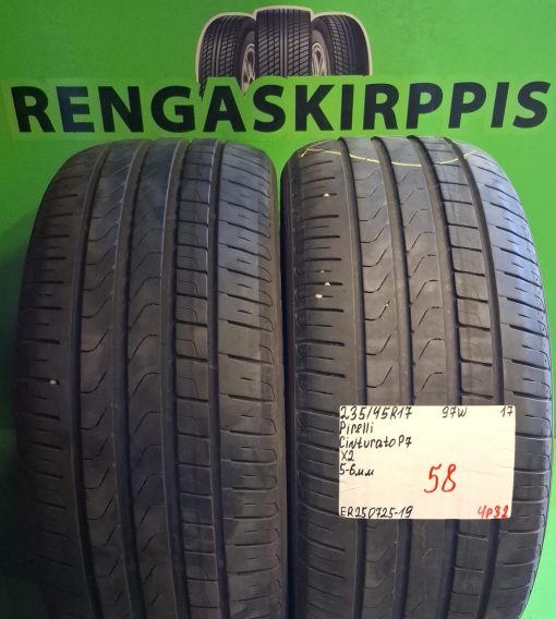 235/45R17 Pirelli Cinturato P7 97W kesä 5-6mm / 4P32