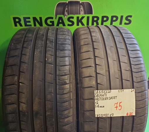 265/35R20 Davanti Protoura Sport 99Y kesä 5-6mm / 6-25