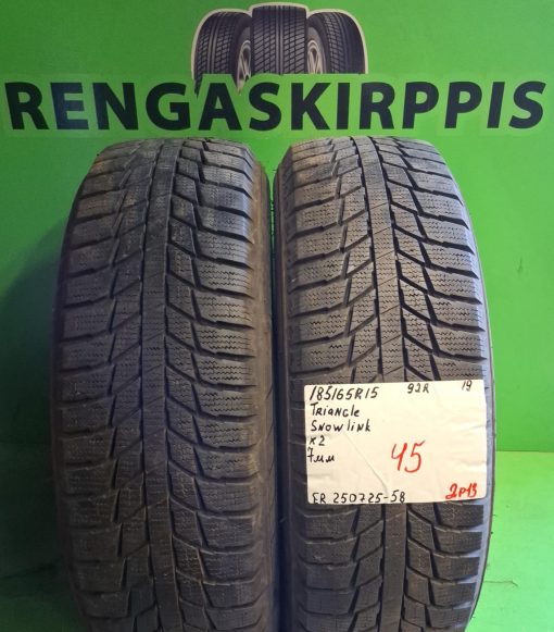185/65R15 Triangle SnowLink 92R kitka 7mm / 2P13