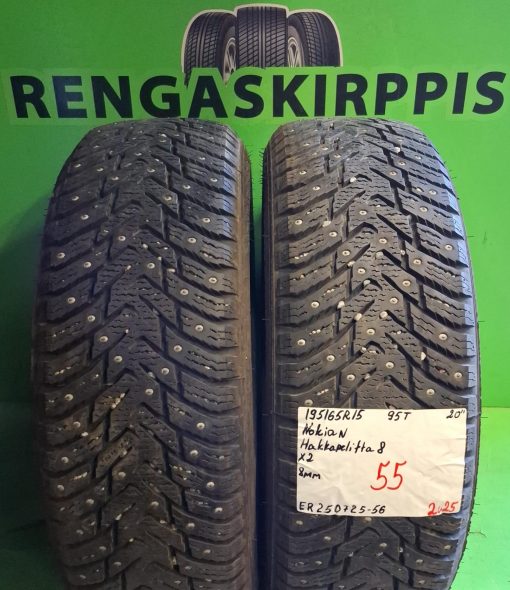 195/65R15 Nokian HKPL 8 95T nasta 8mm / 2V25