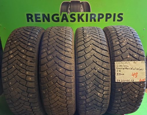 175/65R14 LingLong GreenMax Winter Grip 86T nasta 7-8mm / 2V35