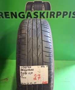 215/65R16 Bridgestone Dueler H/P 102H kesä 4,5mm / 3P22