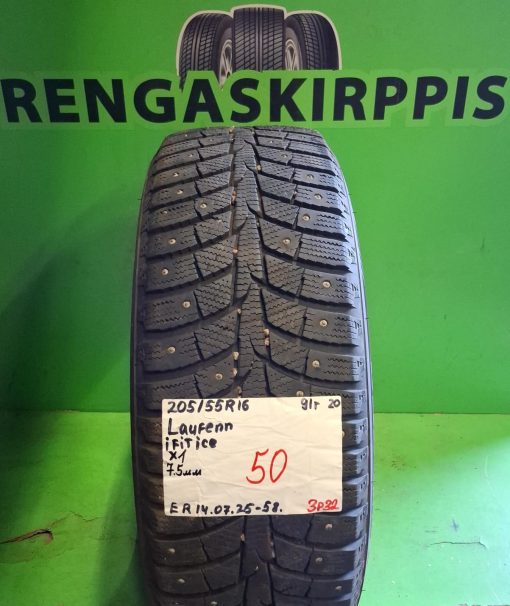 205/55R16 Laufenn IFit Ice 91T nasta 7,5mm / 3P32