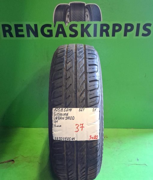 175/65R14 Gislaved Urban Speed 82T kesä 6mm / 3V22