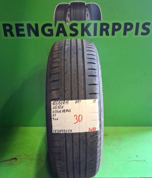 185/60R15 Nexen NBLue HD Plus 84T kesä 4mm / 3V22