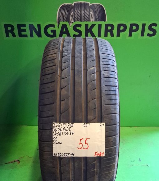 235/40R18 Goodride Sport SA37 95Y kesä 5,5mm / 5P21