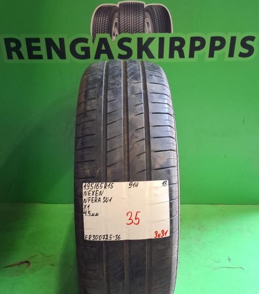 195/65R15 Nexen NFera SU1 91H kesä 4,5mm / 3V31