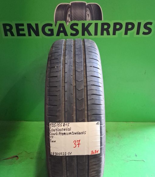 195/65R15 Continental ContiPremiumContact 5 kesä 5mm / 3V31