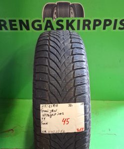 215/65R16 GoodYear UltraGrip Ice 2 98T kitka 5mm / 4V53